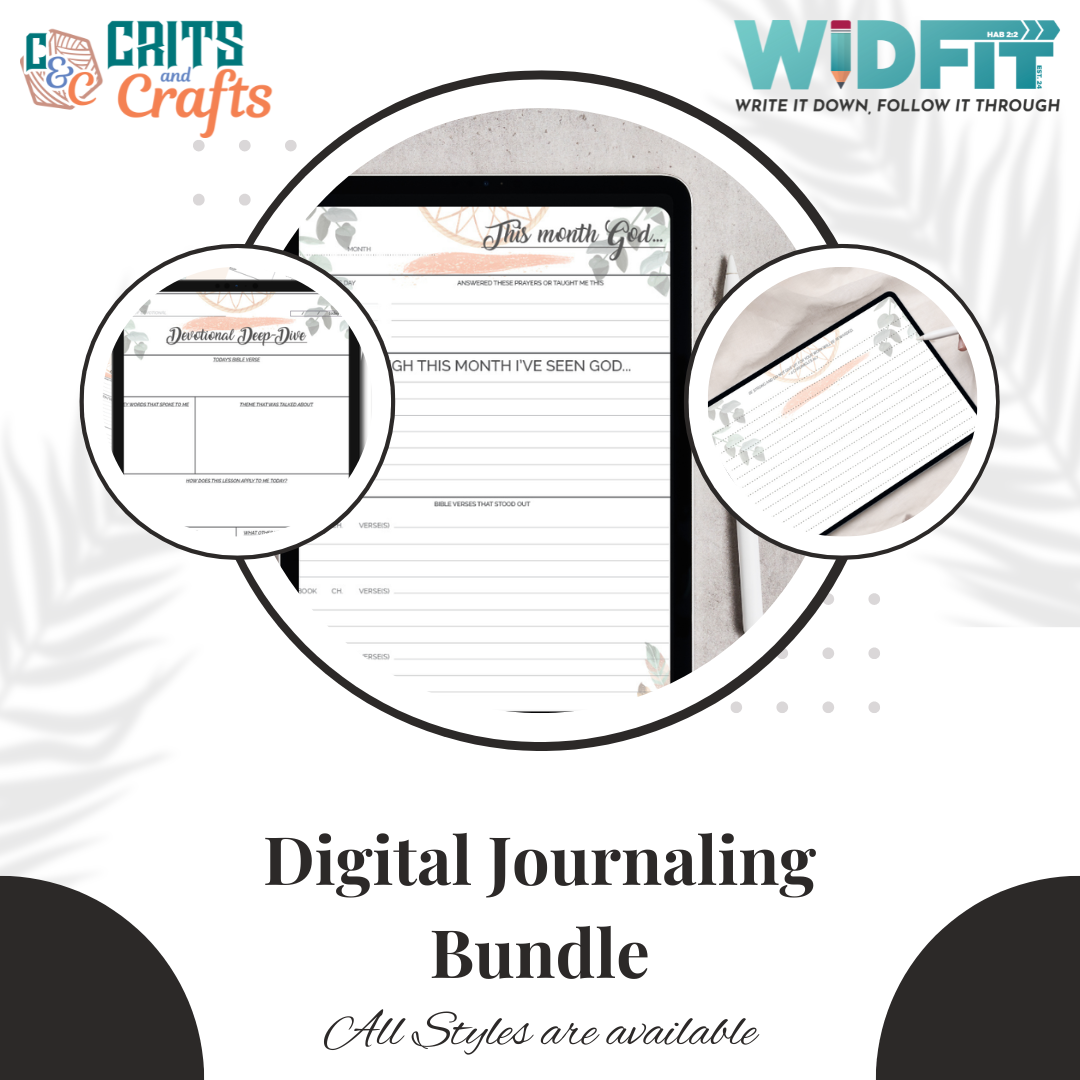 WIDFIT Digital Journaling Package