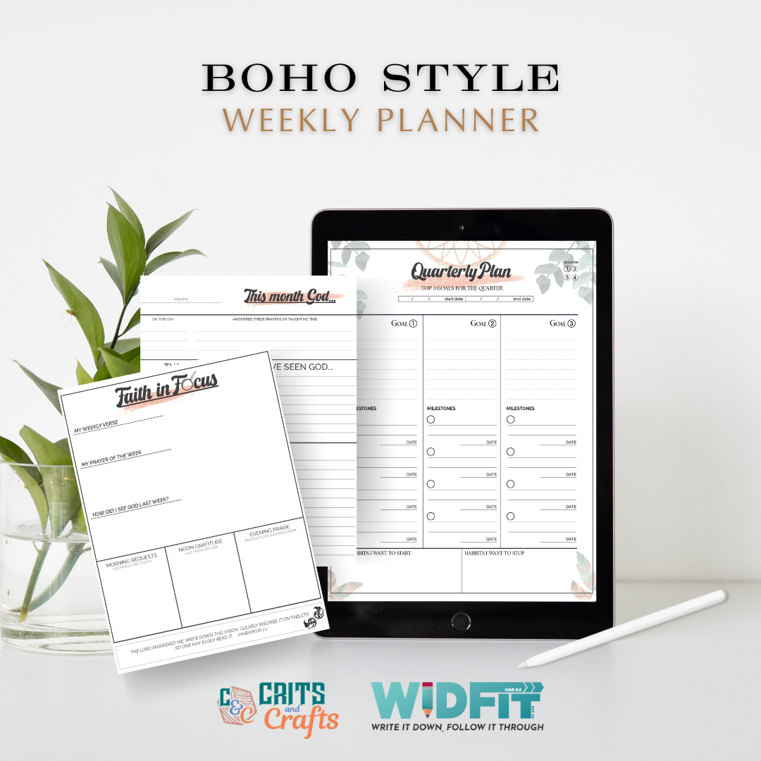 WIDFIT Digital Journaling Package