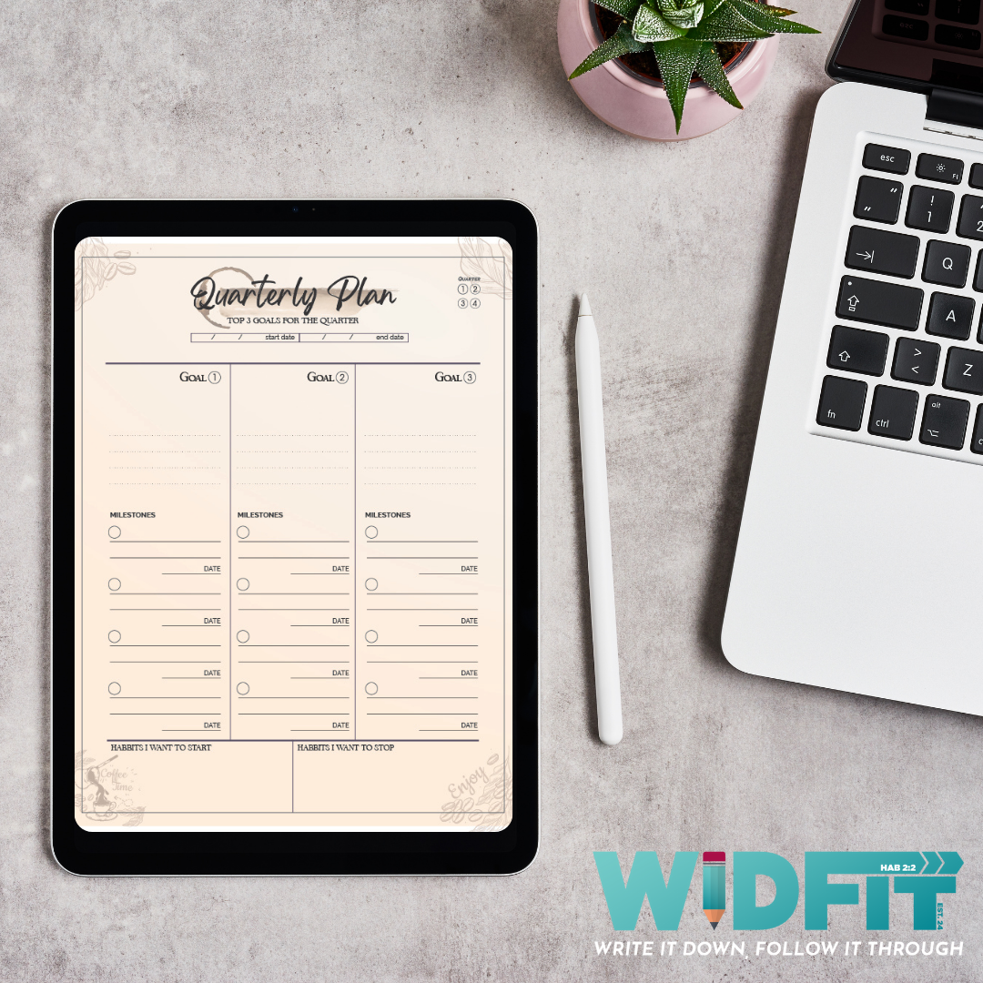 WIDFIT Digital Journaling Package