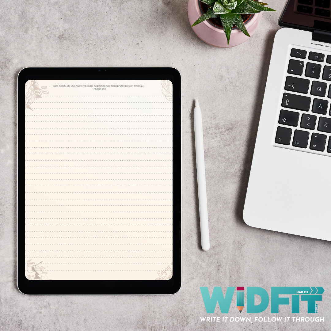 WIDFIT Digital Journaling Package