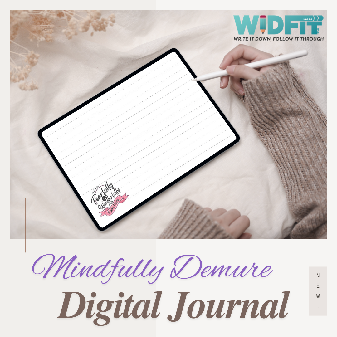 WIDFIT Digital Journaling Package
