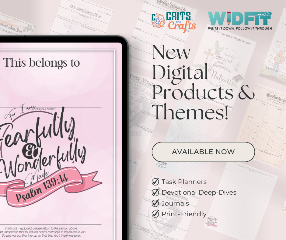 WIDFIT Digital Journaling Package