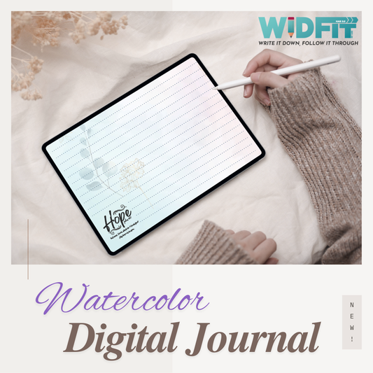 WIDFIT Journal - Watercolor