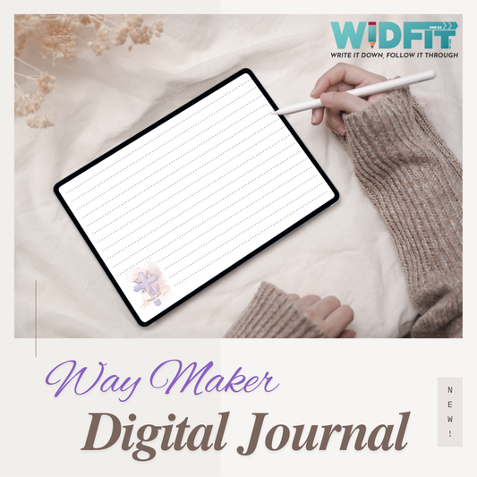 WIDFIT Journal - Way Maker