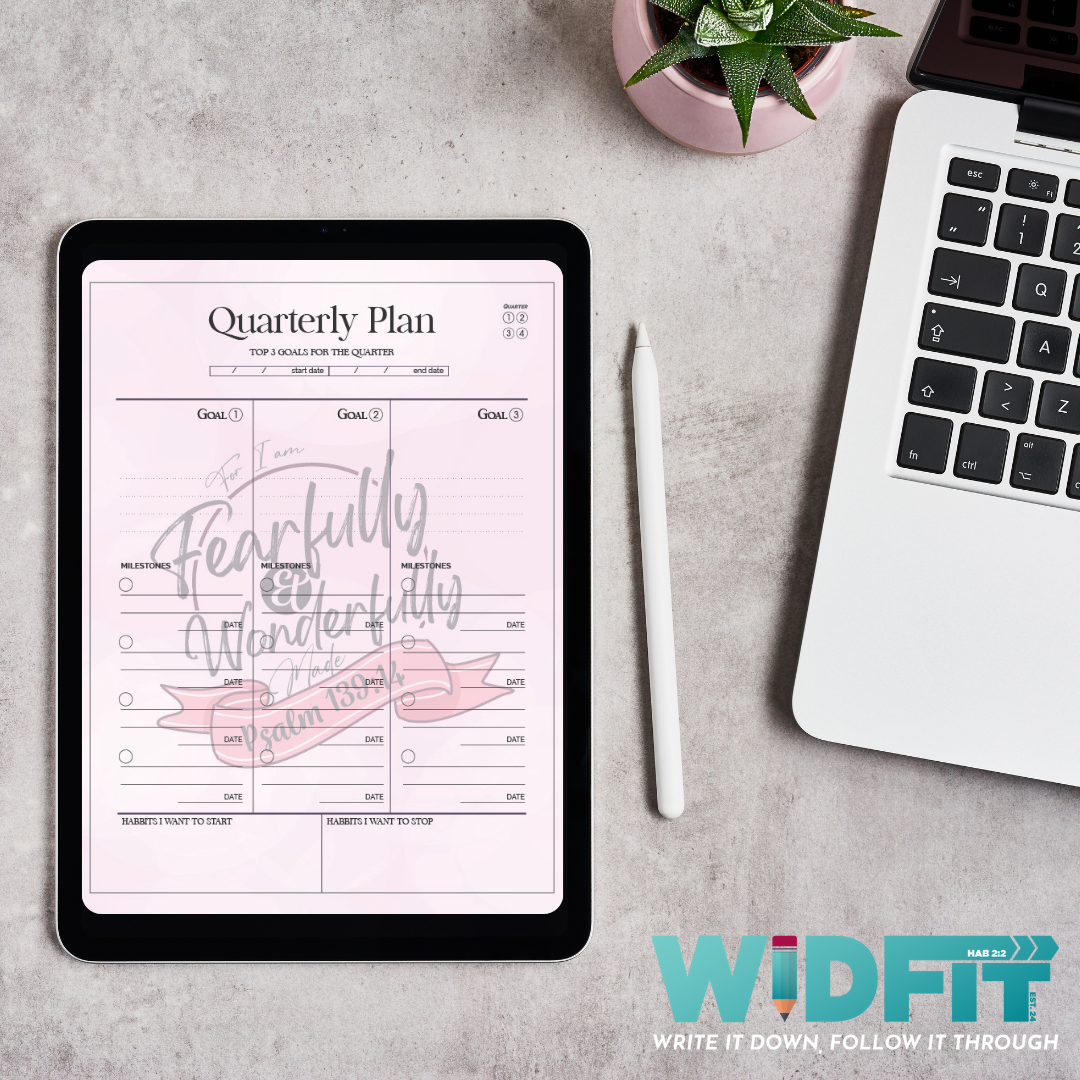 WIDFIT Digital Journaling Package