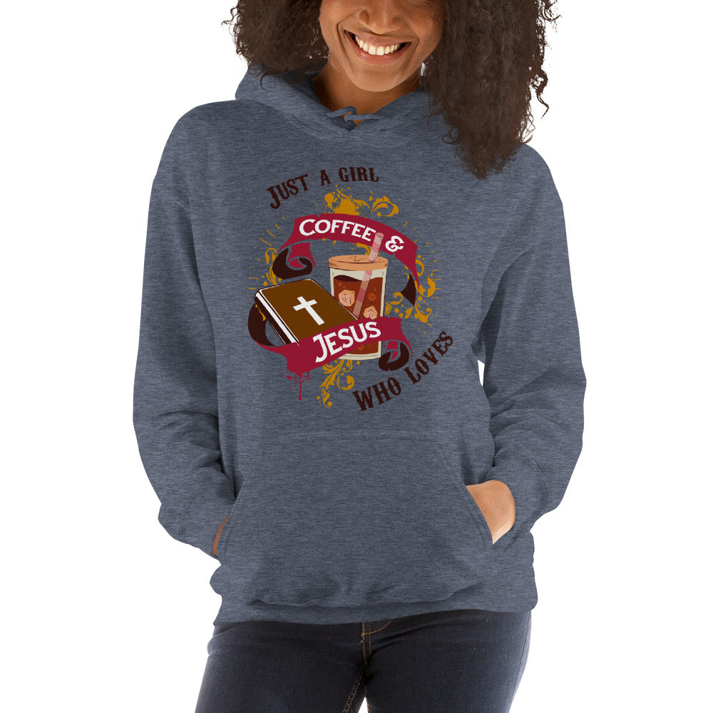 Jesus loving girl- Women's light Hoodie