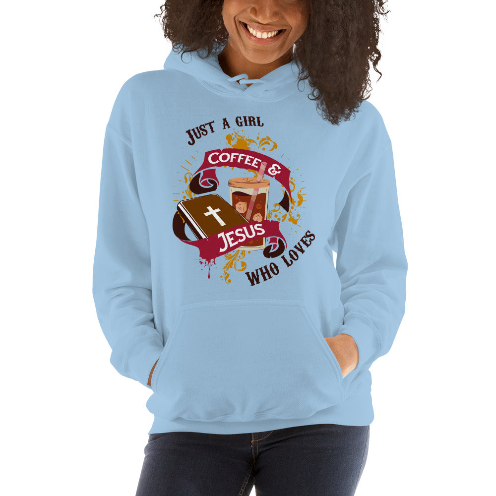 Jesus loving girl- Women's light Hoodie