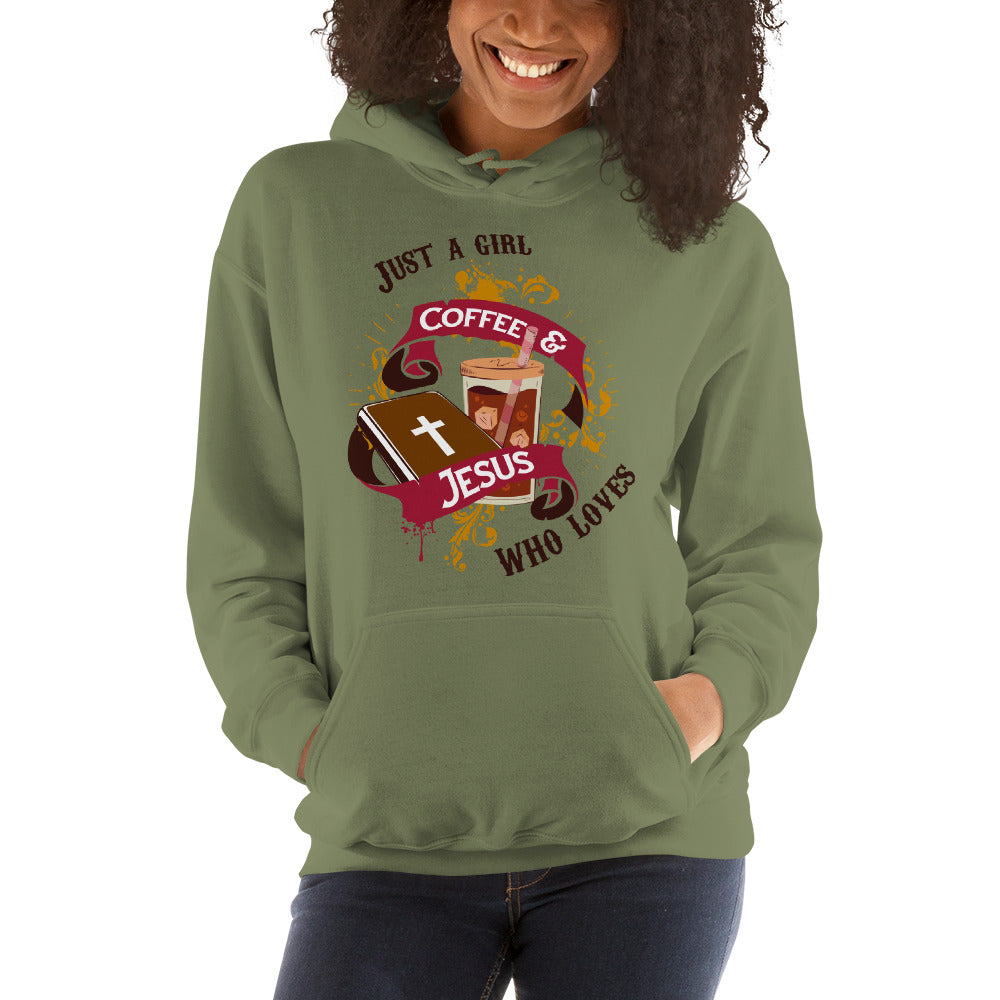 Jesus loving girl- Women's light Hoodie