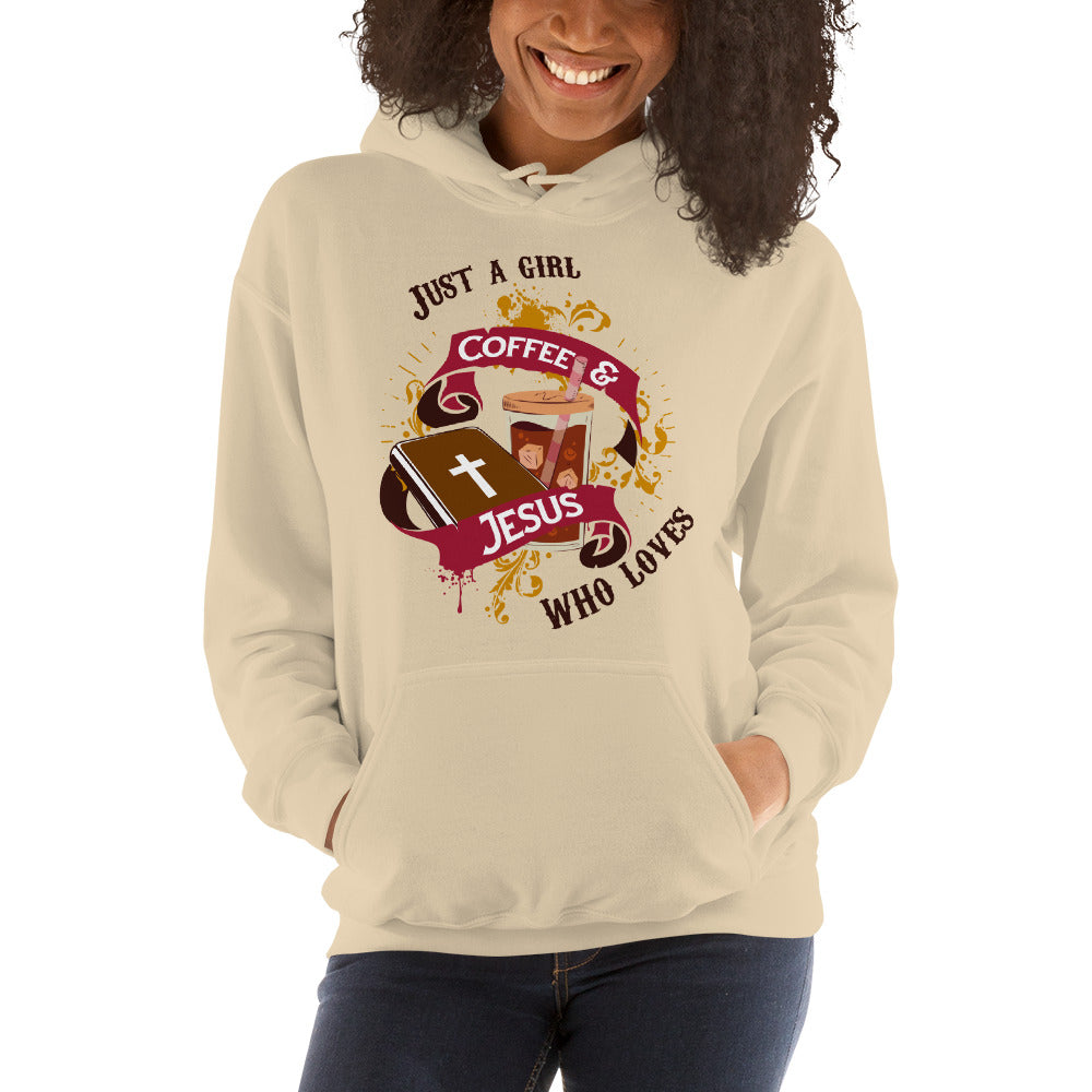 Jesus loving girl- Women's light Hoodie