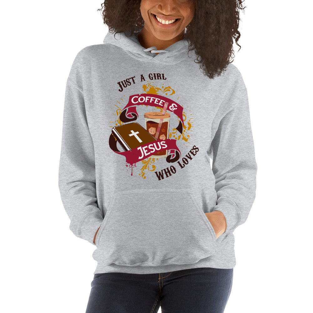 Jesus loving girl- Women's light Hoodie