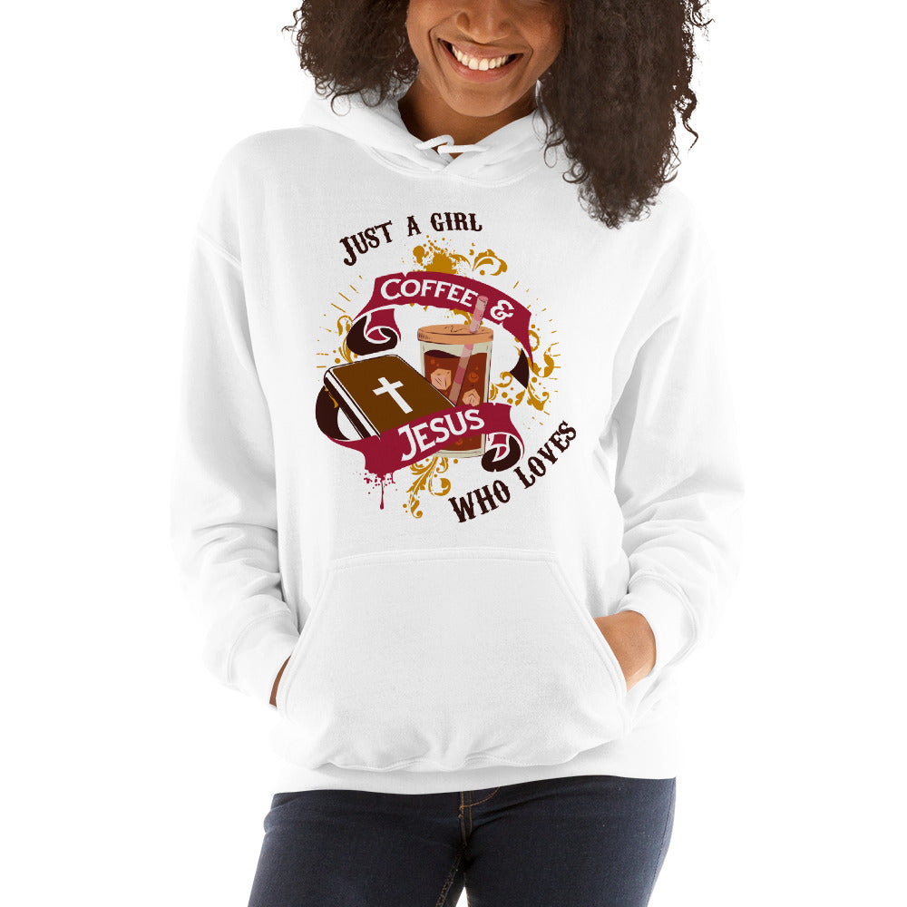 Jesus loving girl- Women's light Hoodie
