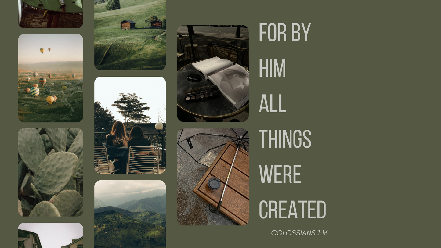 For by Him - Digital Wallpapers